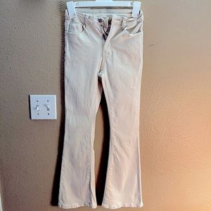 SHEIN cream colored jeans, XS